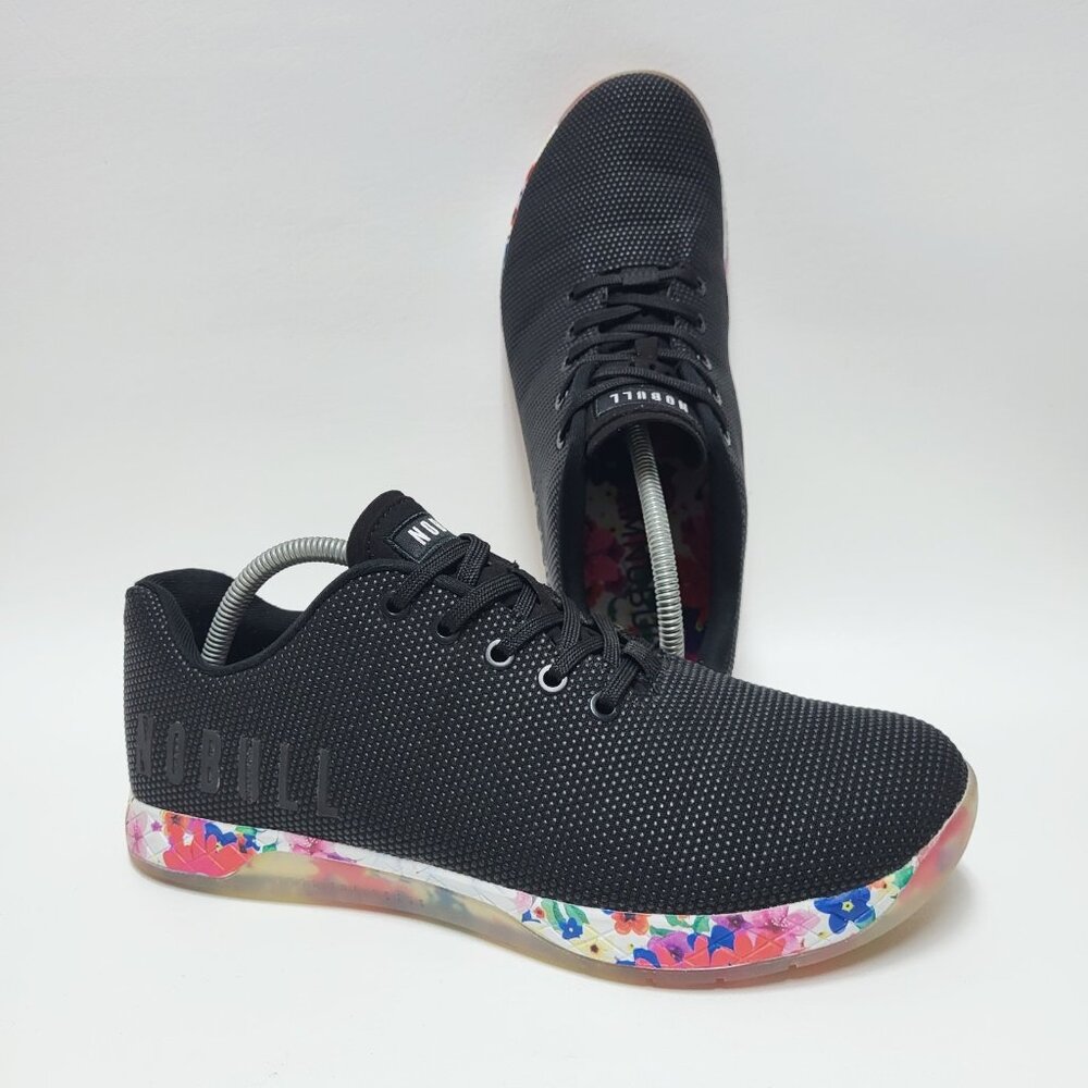 Nobull Outwork Womens 12.5 Black Daisy Shoes Sneaker Durable Mens 11